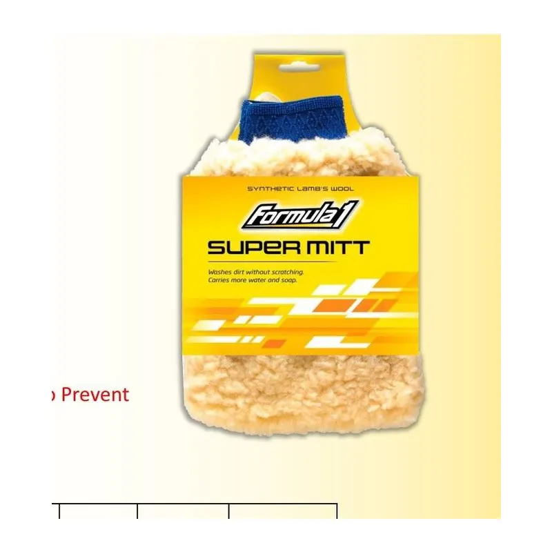 Formula 1 Super Mitt Wash Mitt