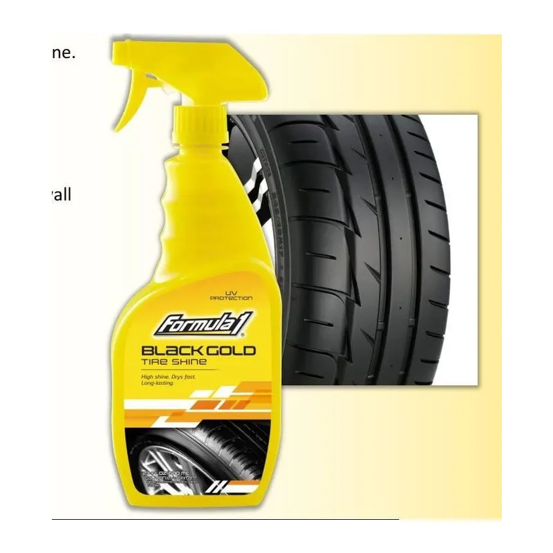 Formula 1 Black Gold Tire Shine — 16 Oz.
