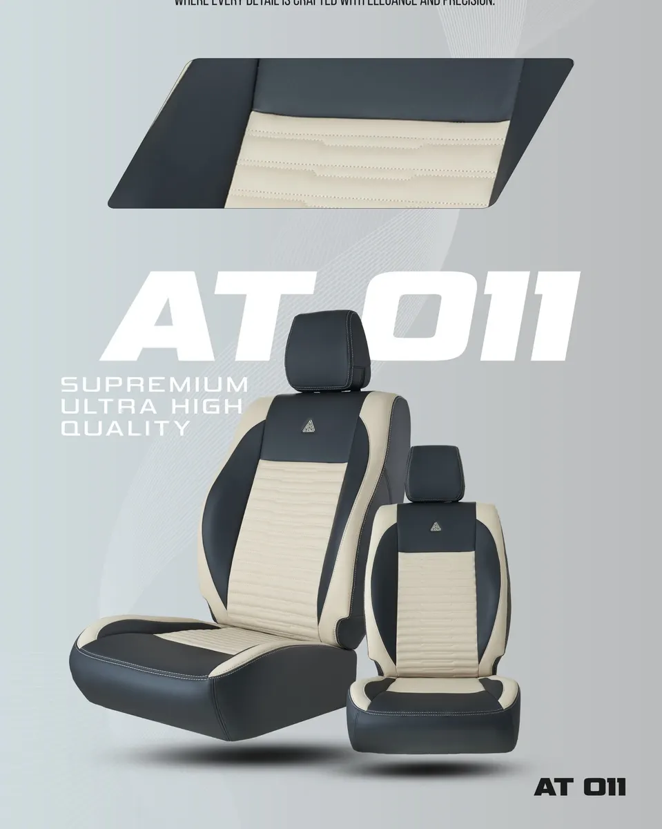 Autotech AT011 Custom-Fit Leatherette Car Seat Cover
