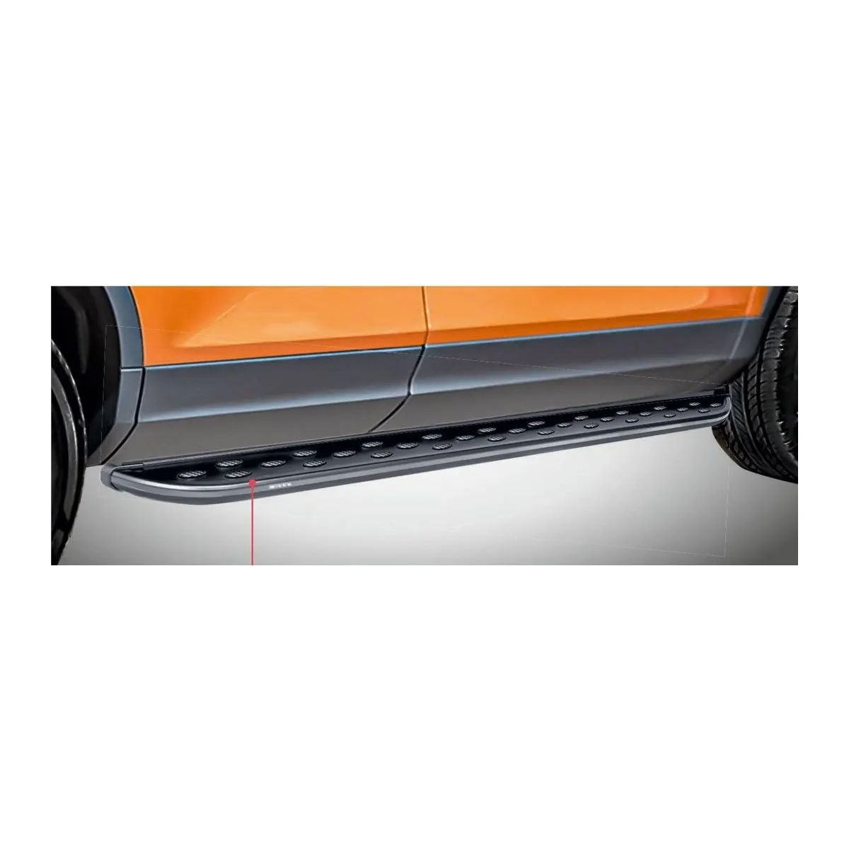 MTEK Side Step / Running Board For Tata Harrier / Safari