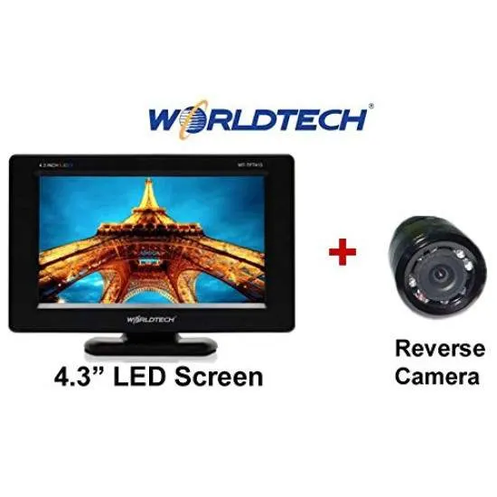 Worldtech WT-TFT413 Car Parking Monitor