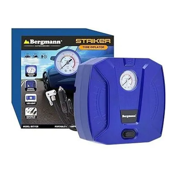 Bergmann Striker Portable Car & Bike Tyre Inflator
