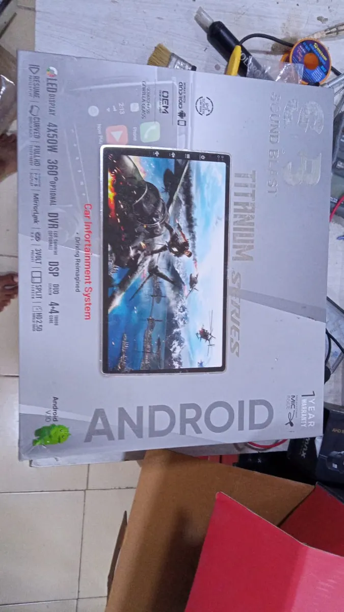 Sound Blast Titanium Series Android Infotainment System