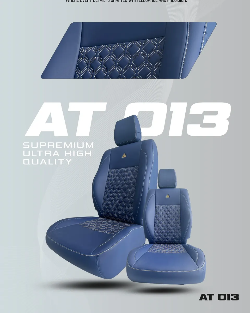 Autotech AT013 Custom-Fit Leatherette Car Seat Cover