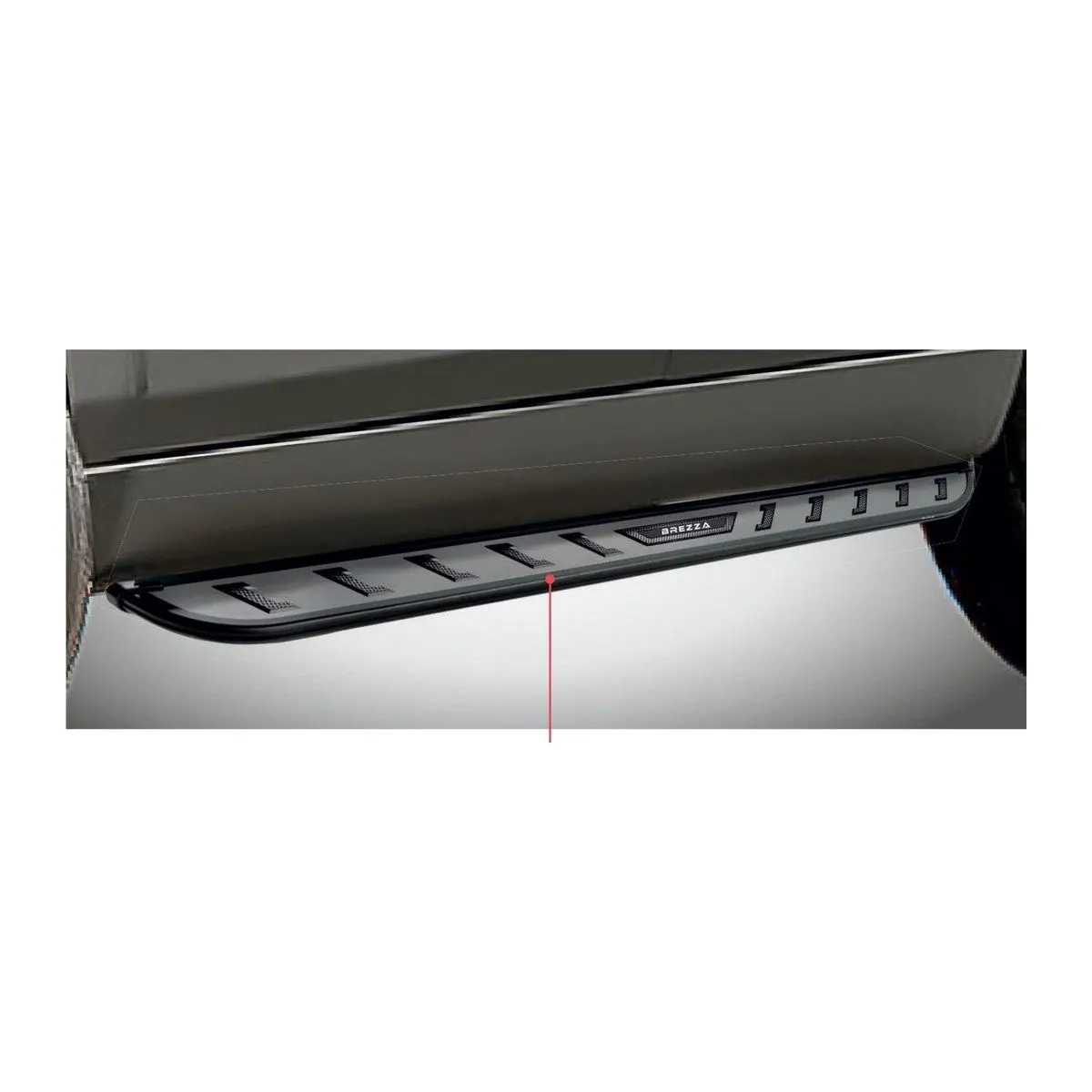 MTEK Side Step / Running Board For Maruti Brezza