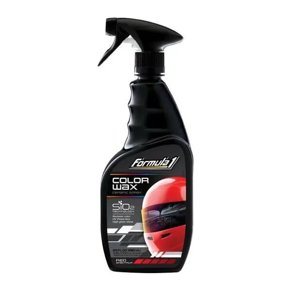 Formula 1 Ceramic Color Wax Spray — Red