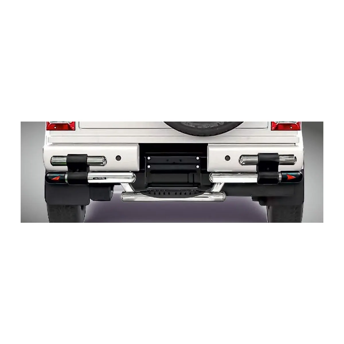 MTEK Rear Bumper Protector For Mahindra Bolero