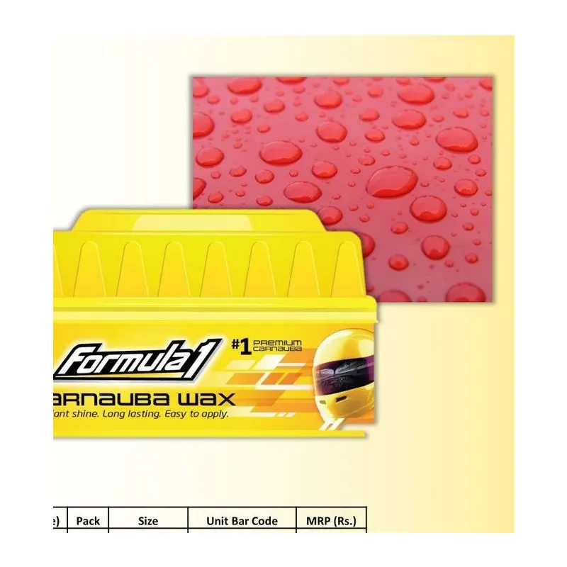 Formula 1 Paste Wax — 8 Oz.