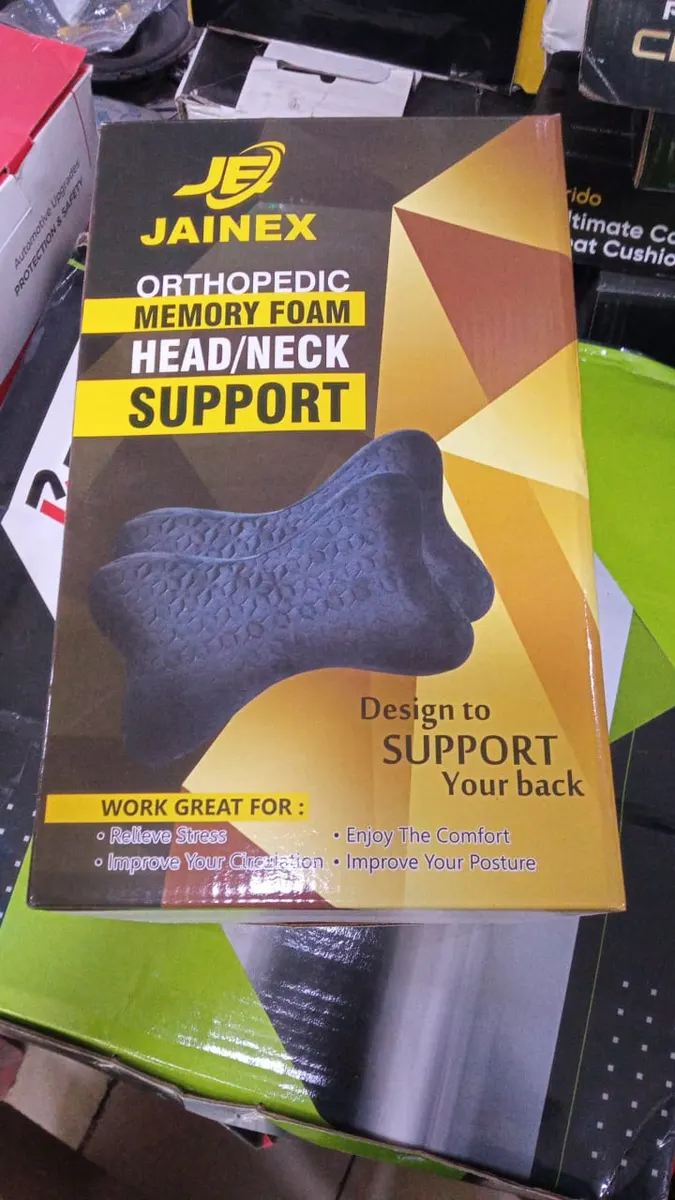 Jainex Orthopedic Memory Foam Head & Neck Support