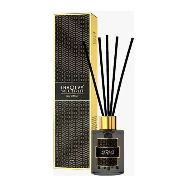Involve Elegance Premium Reed Diffuser — Golden Glory