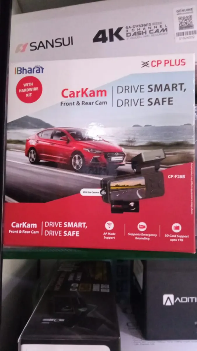CP PLUS CarKam CP-F28B Front & Rear Dash Cam — view 2