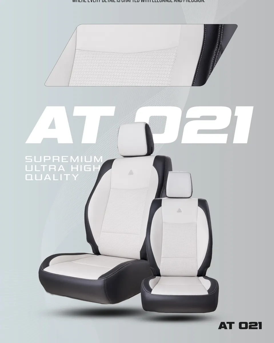 Autotech AT021 Custom-Fit Leatherette Car Seat Cover
