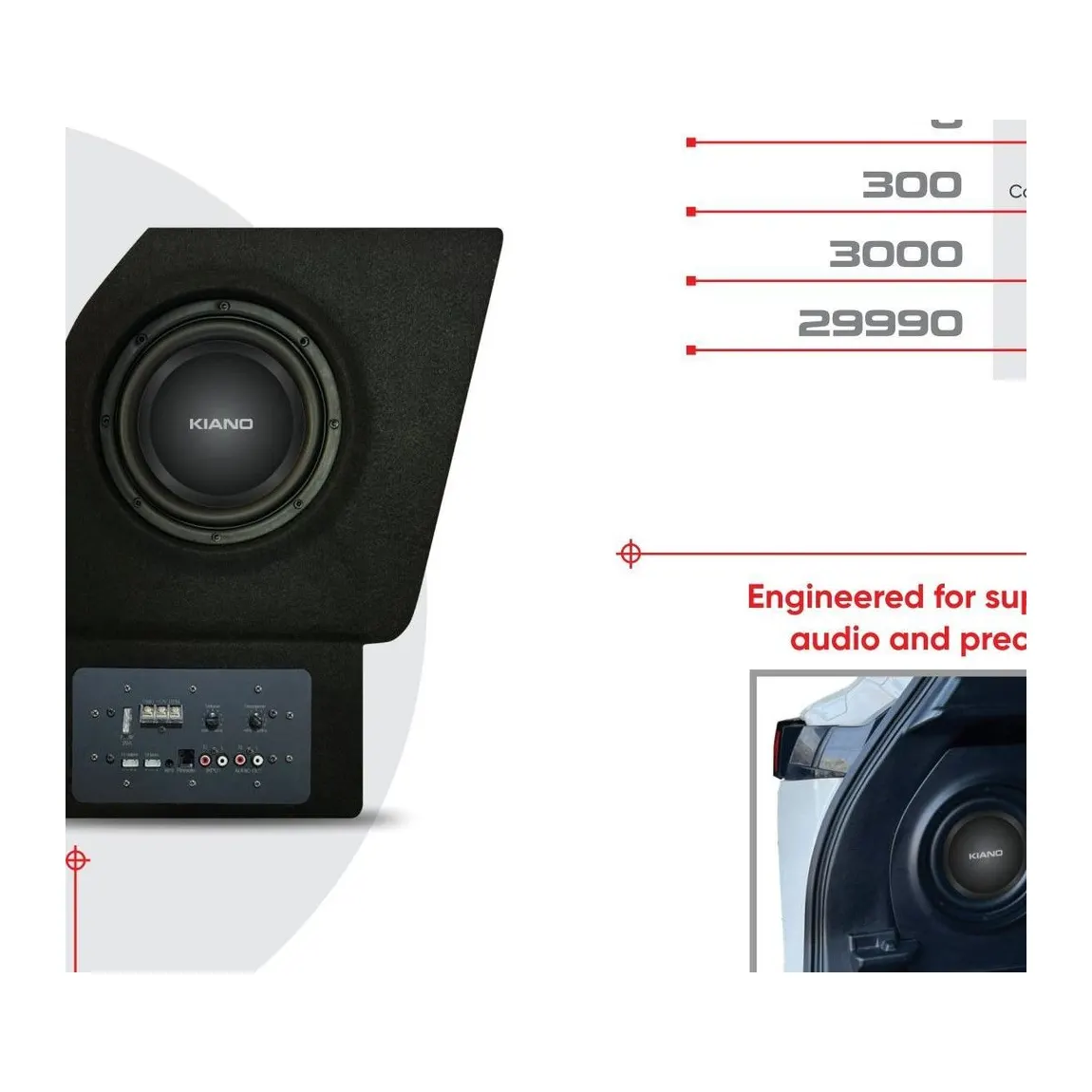 KIANO Adapt Subwoofer Enclosure — Grand Vitara / Toyota Hyryder (Smart Hybrid)