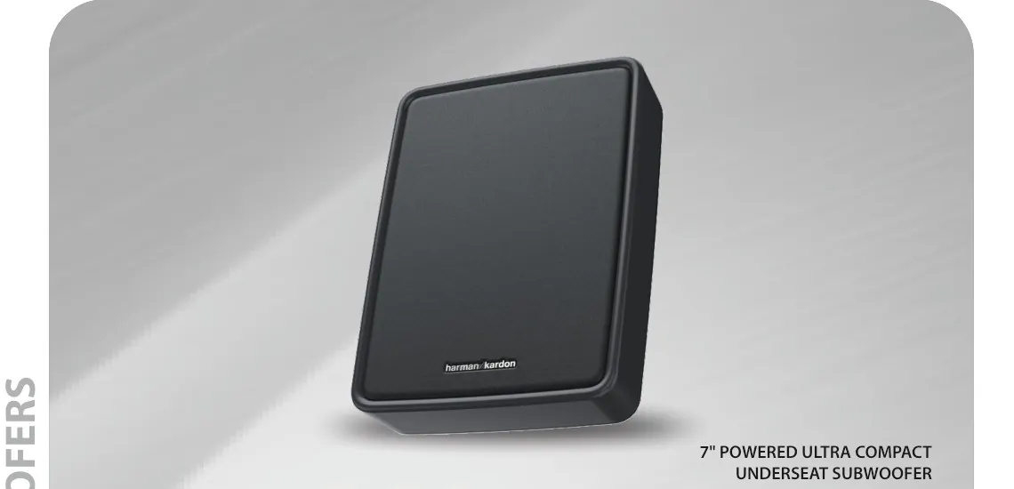 Harman Kardon FEEL 700 Underseat Subwoofer