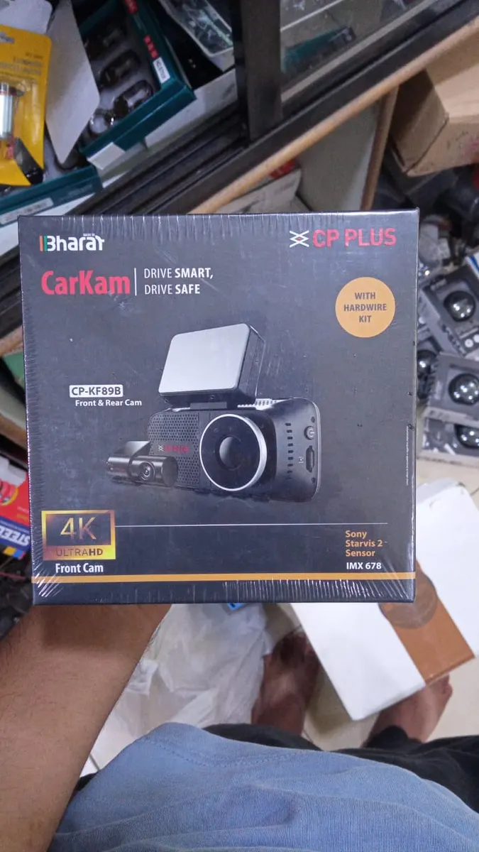 CP PLUS CarKam CP-KF89B 4K Front Dash Cam