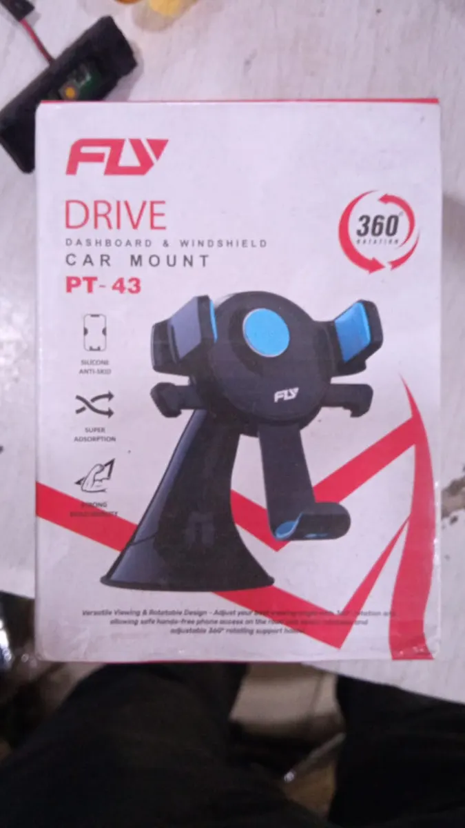 Fly Drive PT-43 Dashboard & Windshield Car Mount