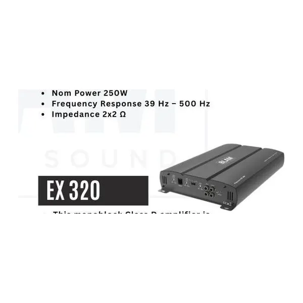 BLAM EX 320 Monoblock Amplifier
