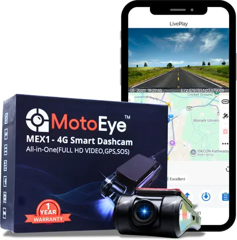 MotoEye MEX1 4G Smart Dashcam