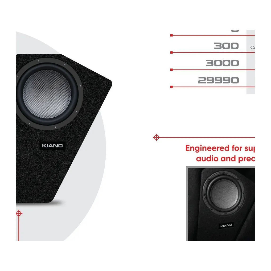 KIANO Adapt Subwoofer Enclosure — Tata Nexon