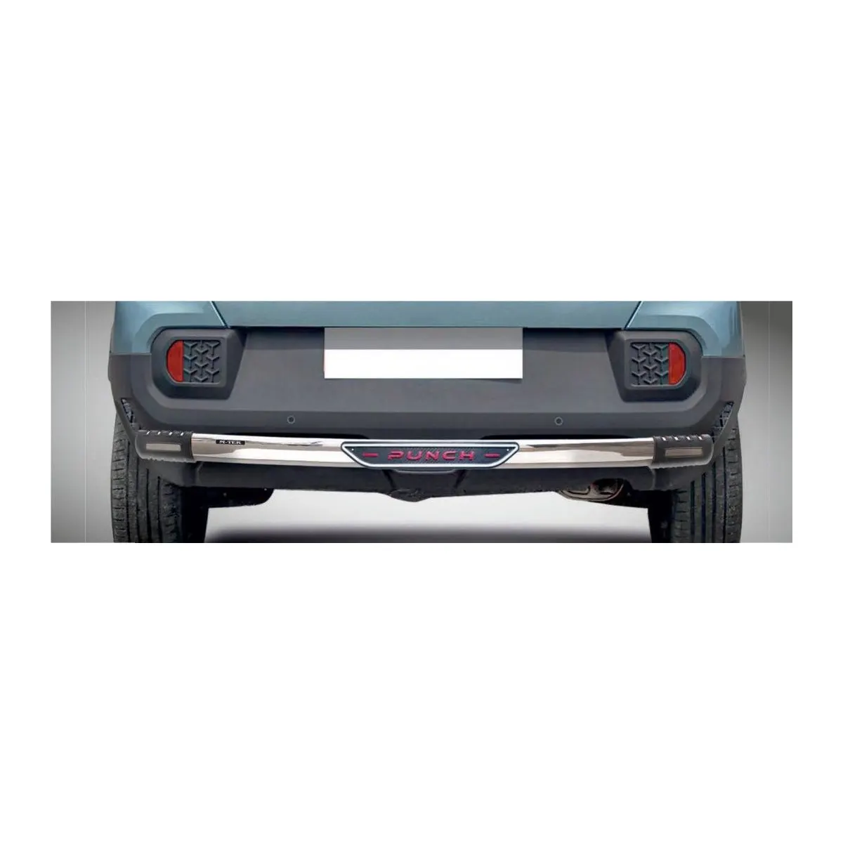 MTEK Rear Bumper Protector For Tata Punch