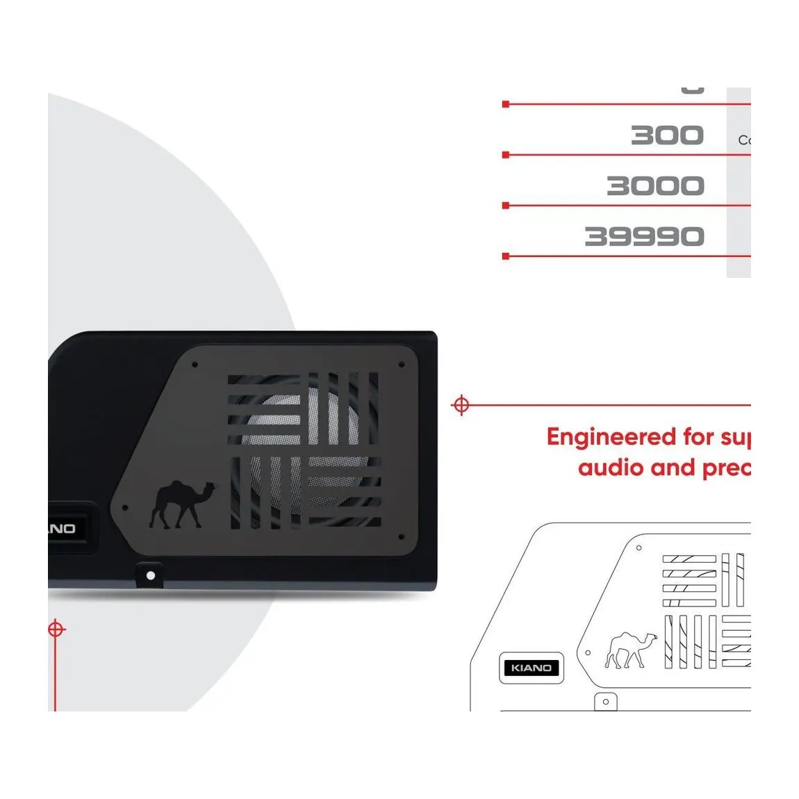 KIANO Adapt Subwoofer Enclosure — Mahindra Thar Roxx