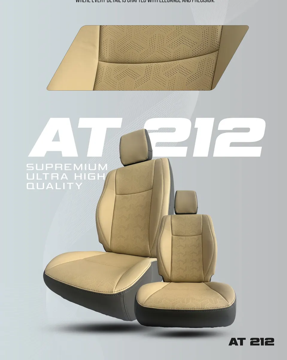 Autotech AT212 Custom-Fit Leatherette Car Seat Cover